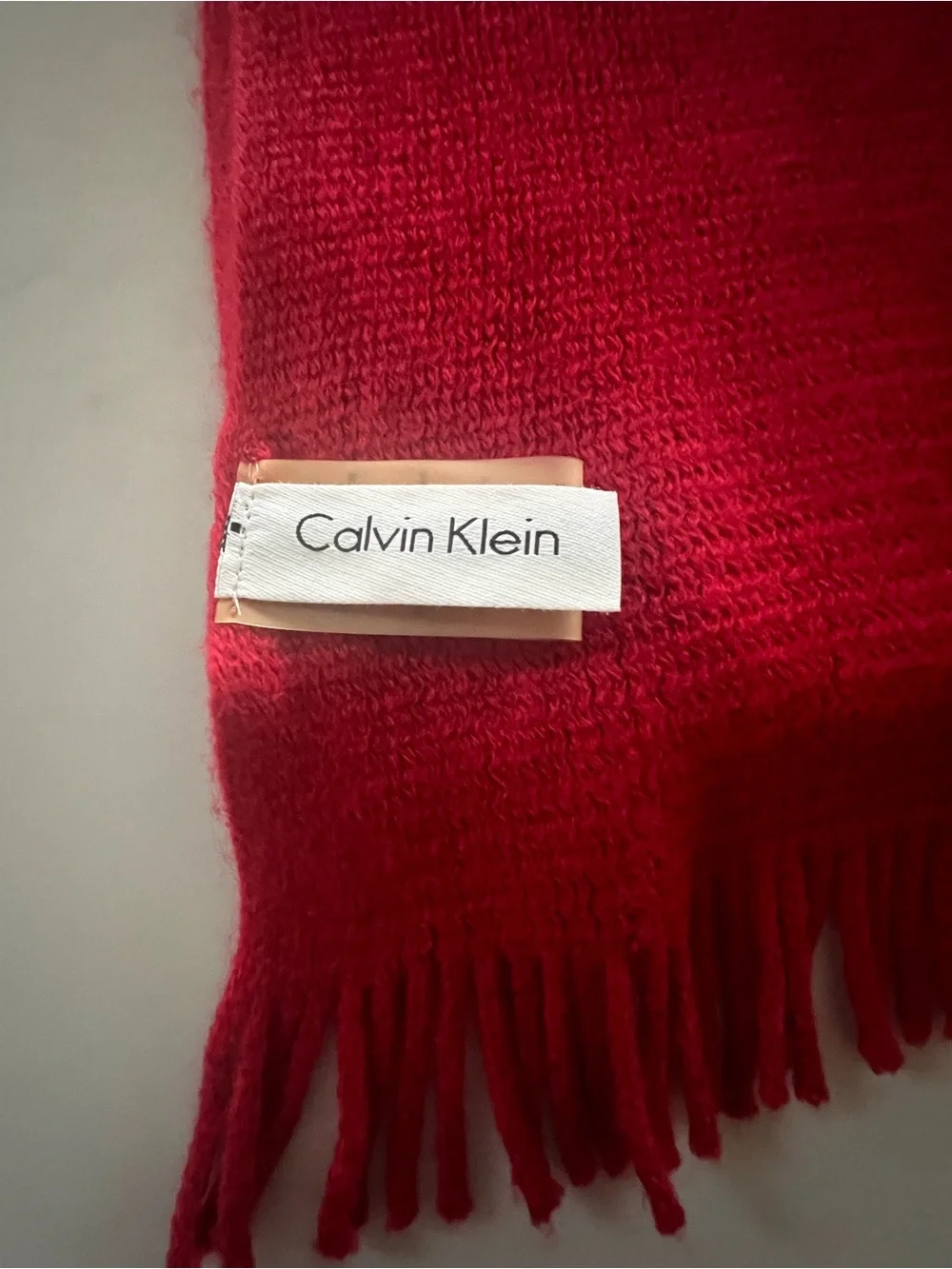 Calvin Klein bold red